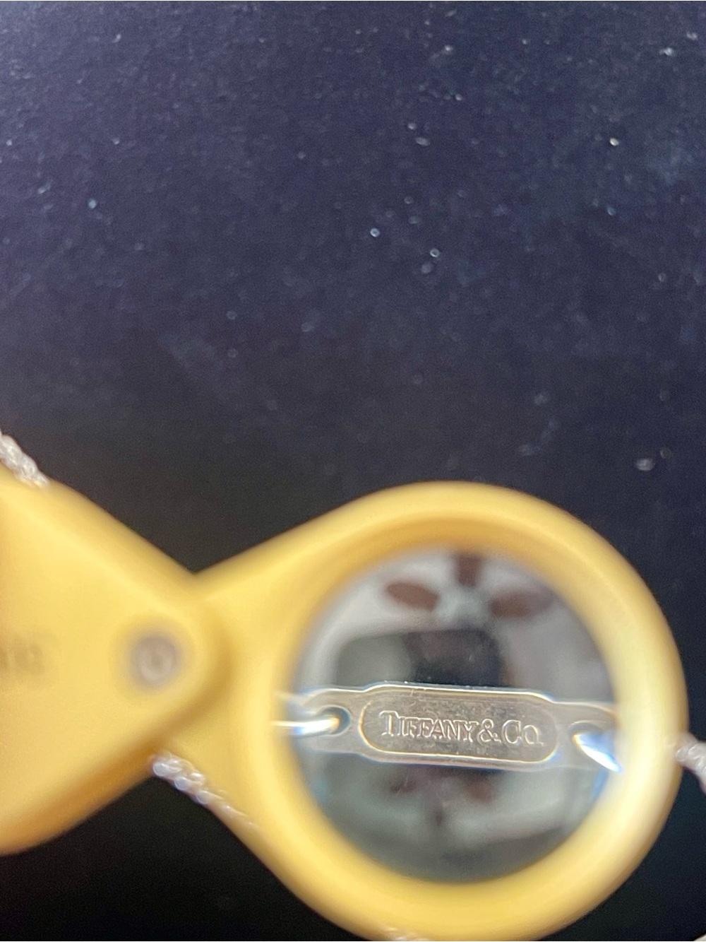 Tiffany & Co Two-Tone 925 Silver and 18K (750) Gold Bow Heart Pendant Necklace - Picture 5 of 8